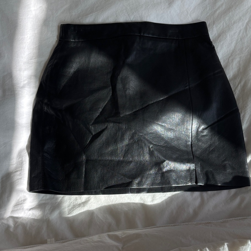 Wilfred Black Mini Skirt